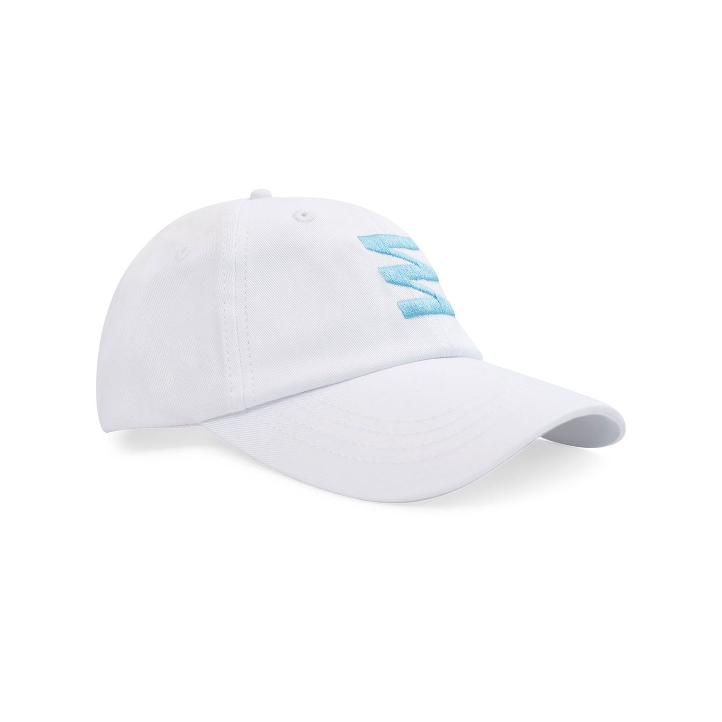 LF White blue baseball cap