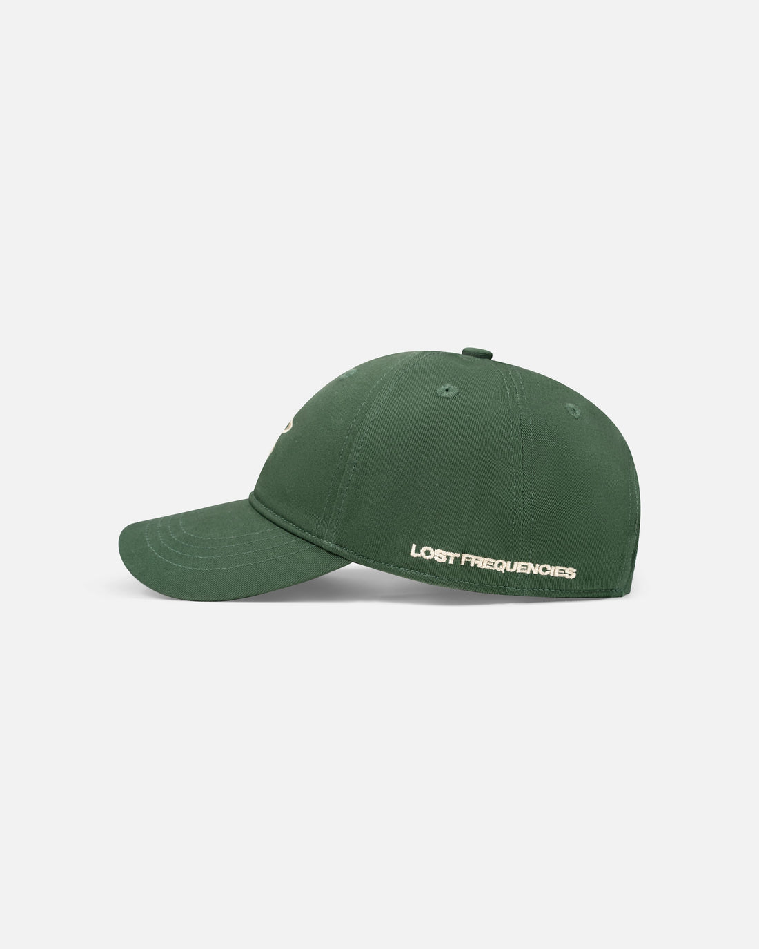 Green logo cap