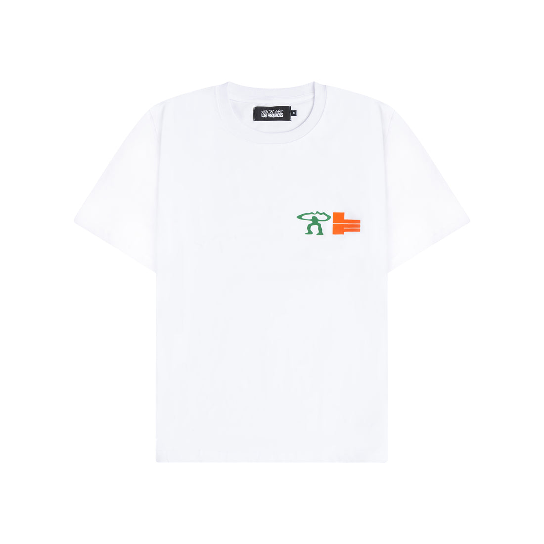 Circle Logo Tee – White