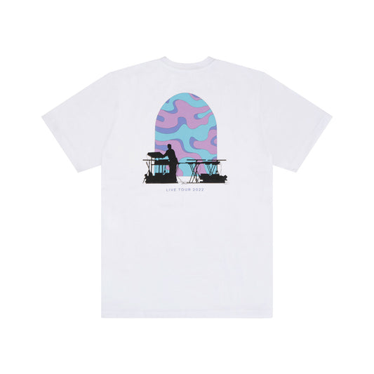 Lost White tee