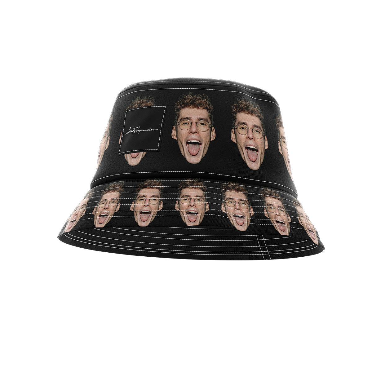 All Over Bucket Hat Black