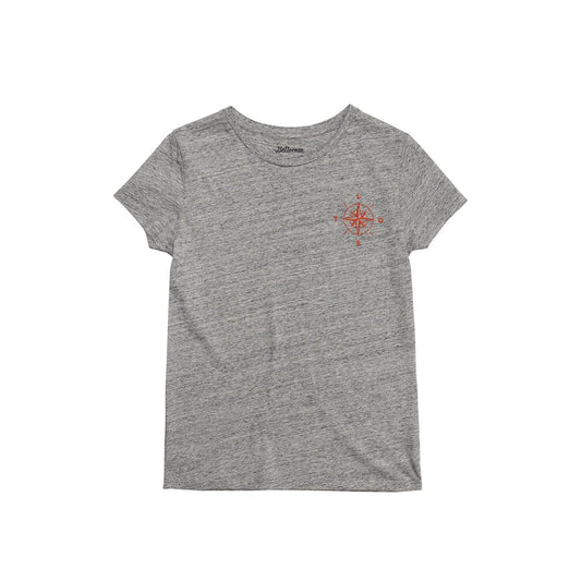 Pocket compass tee women